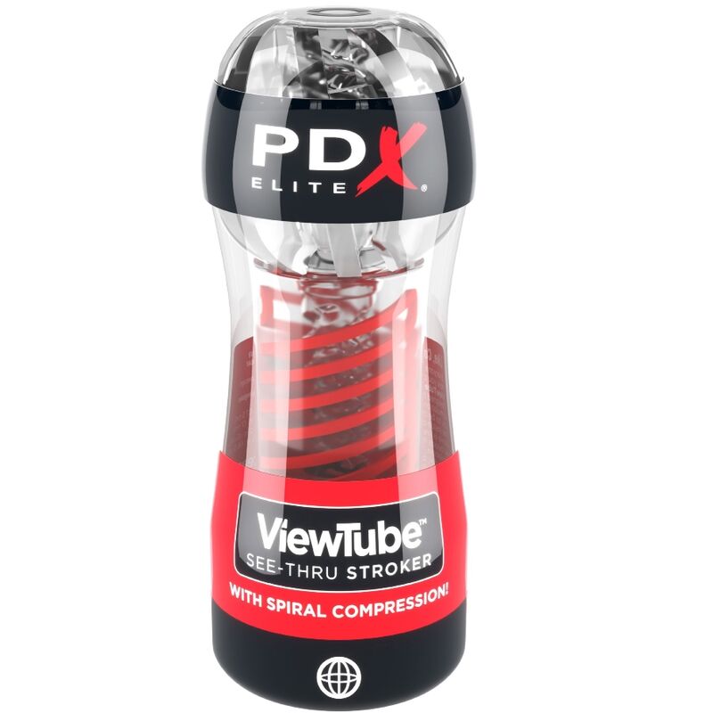 Pdx Elite Masturbador Stroker Viewtube 2 Compresion Espiral Transparente 6 pdx elite masturbador stroker viewtube 2 compresion espiral transparente 603912774474