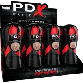 Pdx Elite Set Masturbador Stroker 12 Unidades: 6X Vagina, 3X Ano, 3X Boca 603912751420