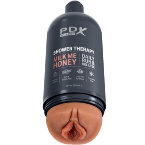 Pdx Plus Masturbador Stroker Diseño Discreto De Bote Champu Milk Me Honey Caramelo 603912774542