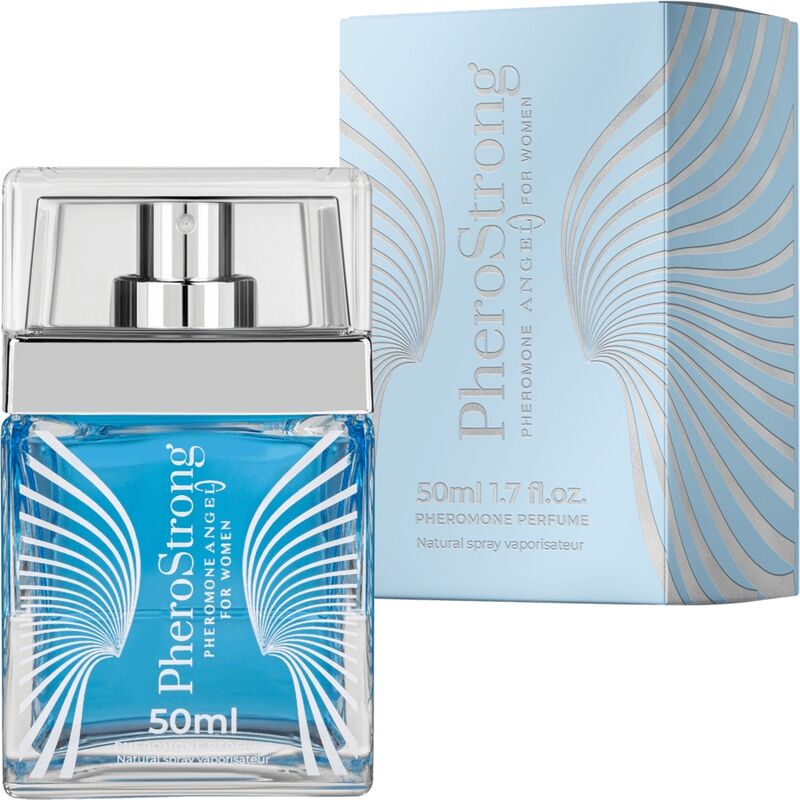 Pherostrong Perfume Con Feromonas Angel Para Mujer 50 ml 6 pherostrong perfume con feromonas angel para mujer 50 ml 5905669259798