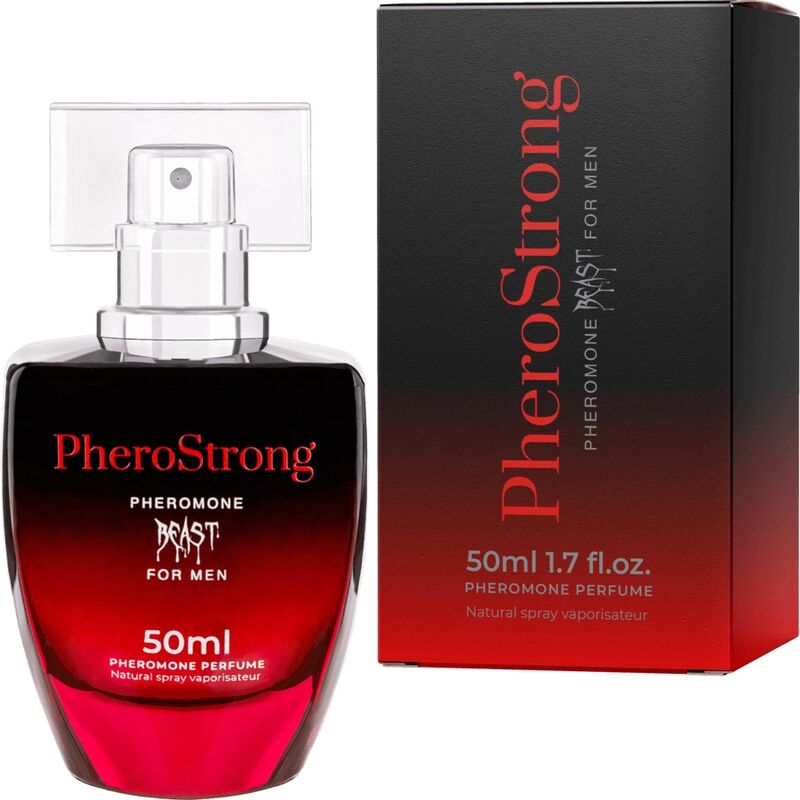 Pherostrong Perfume Con Feromonas Beast Para Hombre 50 ml 6 pherostrong perfume con feromonas beast para hombre 50 ml 5905669259996