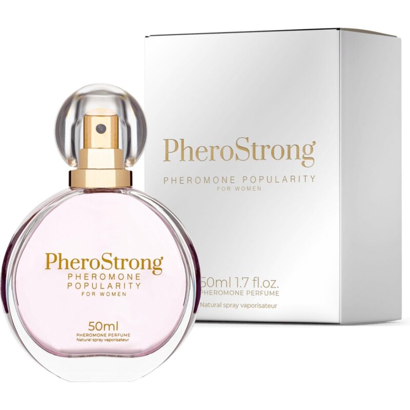 Pherostrong Perfume Con Feromonas Popularity Para Mujer 50 ml 6 pherostrong perfume con feromonas popularity para mujer 50 ml 5905669259910