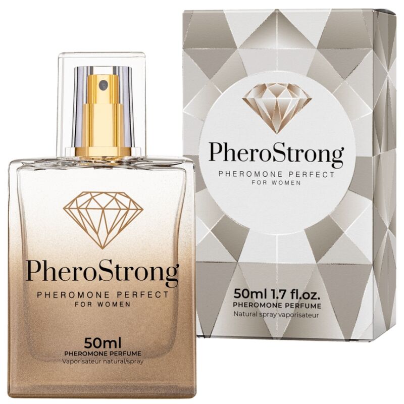Pherostrong Perfume Con Feronomonas Perfect Para Mujer 50 ml 6 pherostrong perfume con feronomonas perfect para mujer 50 ml 5905669259873