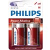 Philips Power Alkaline Pila D Lr20 Blister*2 8712581550042