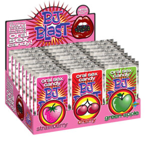 Pipedreams Bj Blast Caramelo Sexo Oral Surtido Display 36 Uds 603912262643