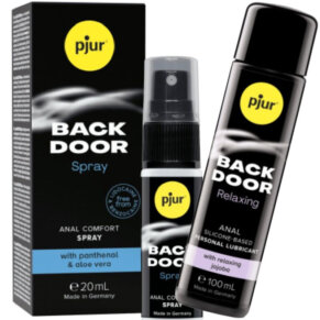 Pjur Back Door Set De Lubricante Anal Y Spray 827160116477