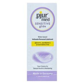 Pjur Med Sensitive Glide Lubricante Base Agua 2 ml 827160111106