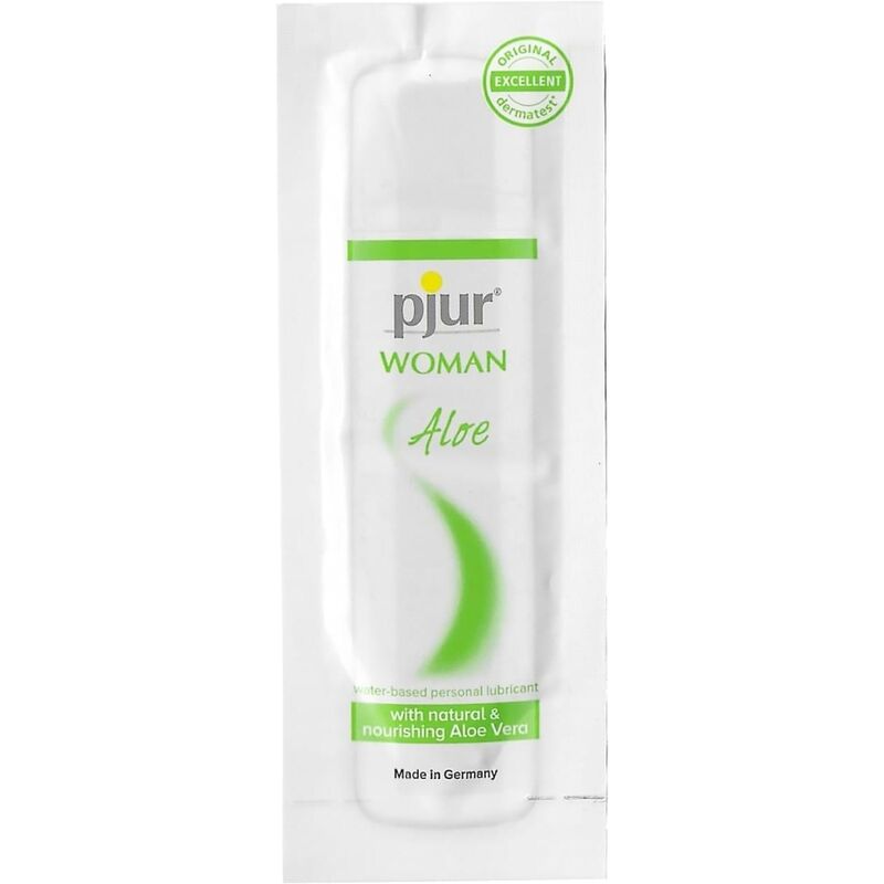 Pjur Woman Aloe Lubricante Base Agua 2 ml 6 pjur woman aloe lubricante base agua 2 ml 827160113384