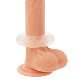 Powering Super Flexible Y Resistente Anillo Pene 5cm Pr08 Clear 8435565913380