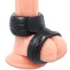 Powering Super Flexible Y Resistente Anillo Pene Doble Pr09 Negro 8435565912581