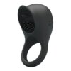 Pretty Love Anillo Vibrador Para Pene Con Lengua Negro 6959532325119