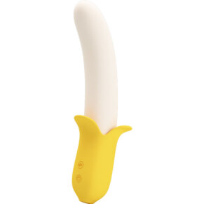 Pretty Love Banana Geek Super Power 7 Vibraciones Up&Down Silicona Negro 6959532327205