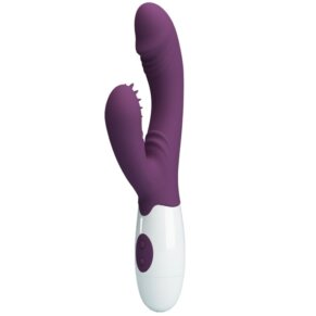 Pretty Love Butterfly Kiss Vibrador Rabbit & Estimulador Punto G Morado 6959532360523