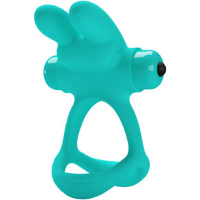 Pretty Love Dante Anillo Vibrador Rabbit Verde 6959532328943