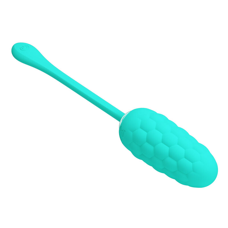 Pretty Love Huevo Vibrador Con Textura Marina Recargable Verde Agua 6 pretty love huevo vibrador con textura marina recargable verde agua 6959532335033