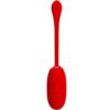 Pretty Love Kirk Huevo Vibrador Recargable Rojo 6959532334722