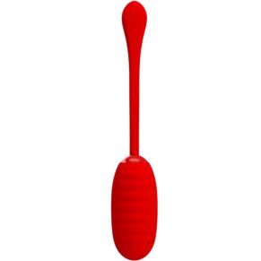 Pretty Love Kirk Huevo Vibrador Recargable Rojo 6959532334722