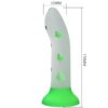 Pretty Love Magical Nightfall Dildo Sin Vibración Luminoso Verde 6959532360356