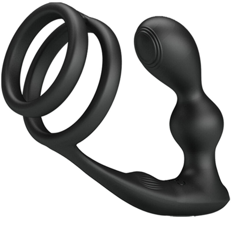 Pretty Love Marshall Anillo Para Pene + Plug Anal Vibratorio & Control Remoto 6 pretty love marshall anillo para pene plug anal vibratorio control remoto 6959532327960