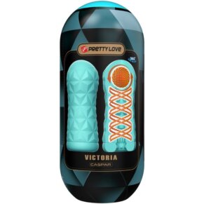 Pretty Love Masturbador Victoria Caspar Verde Agua 6959532335415