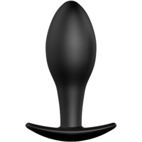 Pretty Love Plug Anal Silicona Ancla 8.5 cm Negro 6959532318241