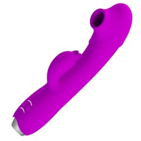 Pretty Love Regina Vibrador-Succionador Recargable Morado 6959532332230