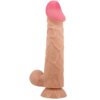 Pretty Love Sliding Skin Series Dildo Realístico Con Ventosa Piel Deslizante 24 cm 6959532329759