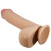 Pretty Love Sliding Skin Series Dildo Realístico Con Ventosa Piel Deslizante Natural 23.4 cm 6959532360226