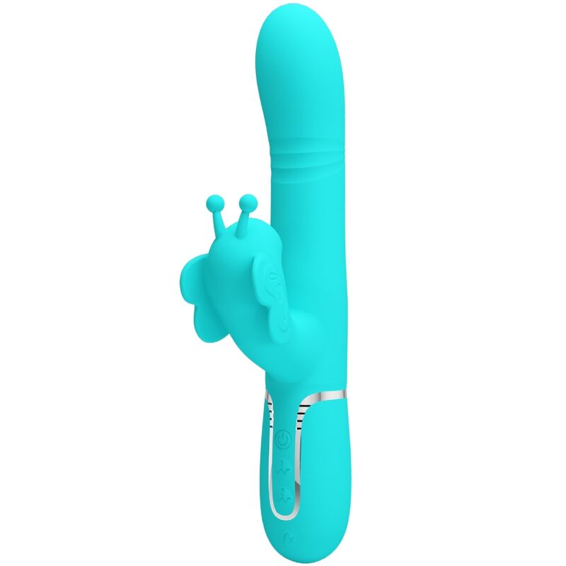 Pretty Love Vibrador Rabbit Multifunción 4 En 1 Mariposa Verde Agua 6 pretty love vibrador rabbit multifuncion 4 en 1 mariposa verde agua 6959532335804