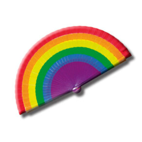 Pride Abanico Madera Bandera Lgbt 8412345034558