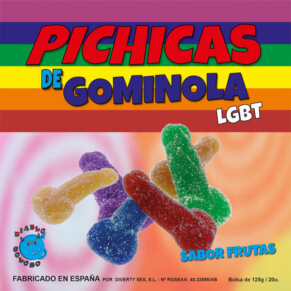 Pride Pichitas De Gominola Frutas Con Azucar Lgbt 8412345047763