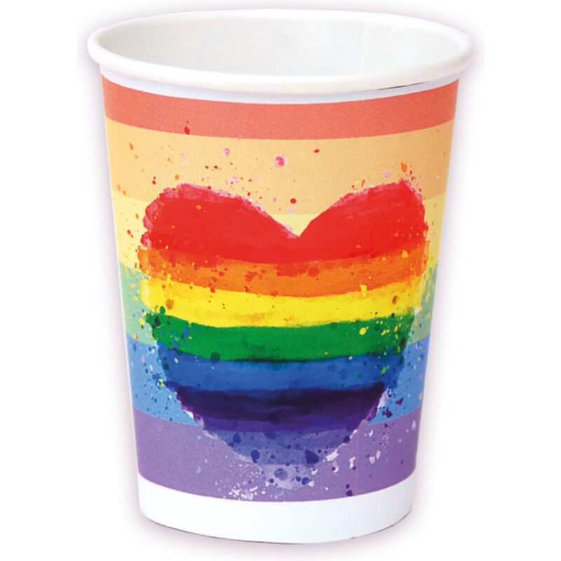 Pride Set 8 Vasos Bandera Lgbt 6 pride set 8 vasos bandera lgbt 8412345046322