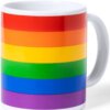 Pride Taza Con La Bandera Lgbt En Caja Individual Kraft /Es/Pt/En/Fr/It/ 8412345049767