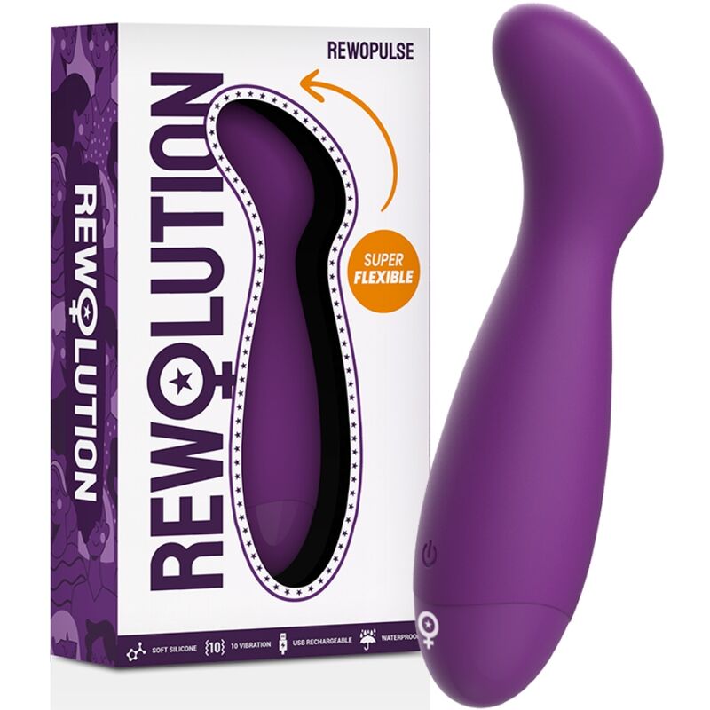 Rewolution Rewopulse Vibrador Flexible Estimulador Punto G 6 rewolution rewopulse vibrador flexible estimulador punto g 8435565924478