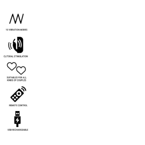 Rithual Kama Control Remoto Para Parejas Azabache 8435565909505