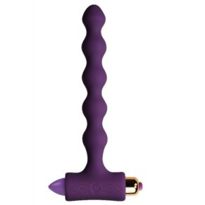 Rocks-Off Plug Anal Con Vibración Y Ondulaciones Petite Sensations Pearls 811041012477