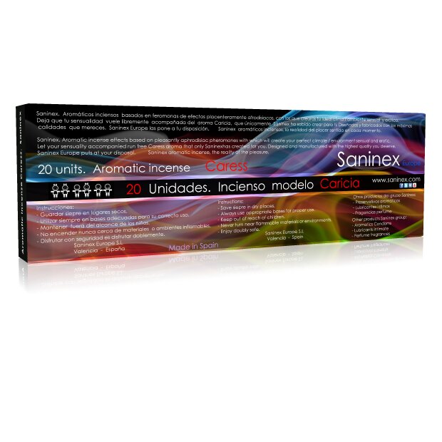 Saninex Fragance Incienso Aromatico Caricia 20 Sticks 6 saninex fragance incienso aromatico caricia 20 sticks 8689686900815
