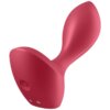 Satisfyer Backdoor Lover Plug Anal Vibrador Rojo 4061504004174