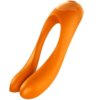 Satisfyer Candy Cane Vibrador Dedo Naranja 4061504004143