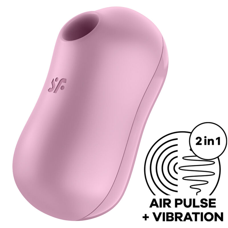 Satisfyer Cotton Candy Estimulador Y Vibrador Lila 6 satisfyer cotton candy estimulador y vibrador lila 4061504037226
