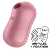 Satisfyer Cotton Candy Estimulador Y Vibrador Rosa 4061504037219