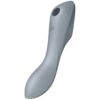 Satisfyer Curvy Trinity 3 Estimulador Y Vibrador Gris 4061504036533