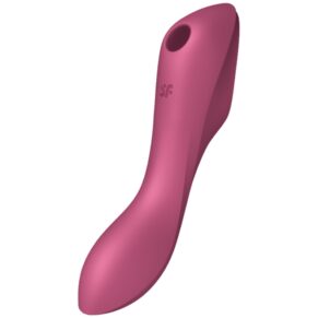 Satisfyer Curvy Trinity 3 Estimulador Y Vibrador Rojo 4061504036526