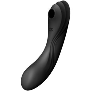 Satisfyer Curvy Trinity 4 Estimulador Y Vibrador Negro 4061504036540