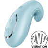 Satisfyer Dipping Delight Vibrador Lay-On Azul 4061504044262