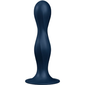 Satisfyer Double Ball-R Dildo Silicona Azul 4061504048673