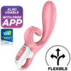 Satisfyer Hug Me Vibrador Rabbit App Rosa 4061504036588