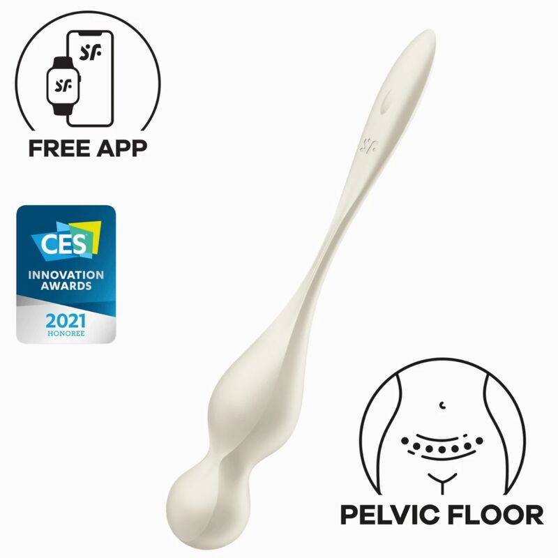 Satisfyer Love Birds Bolas Kegel Vibradoras Blanco 6 satisfyer love birds bolas kegel vibradoras blanco 4061504002910
