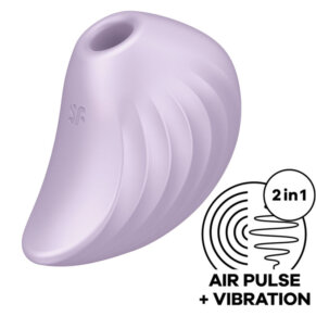 Satisfyer Pearl Diver Estimulador Y Vibrador Violeta 4061504037240