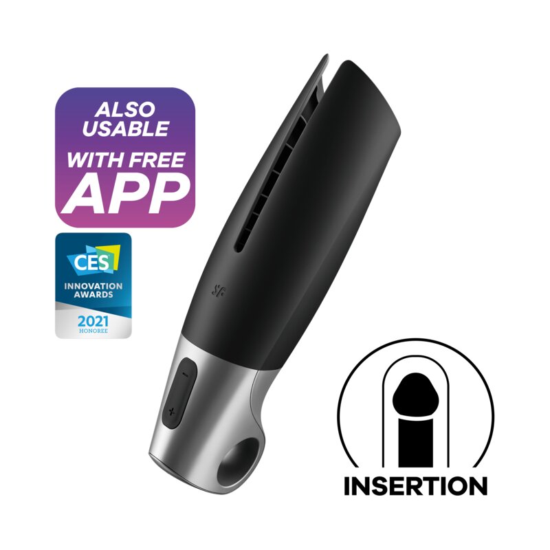 Satisfyer Power Masturbator Negro Y Plata 6 satisfyer power masturbator negro y plata 4061504037332 1